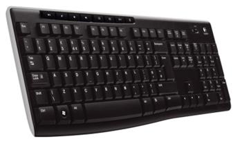 Logitech klávesnice K120, DE, USB, černá