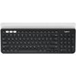 Logitech klávesnice Wireless Keyboard K780, US bluetooth, šedá/ bílá