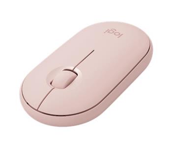 Logitech Pebble Wireless Mouse M350 - 3 tlačítka, bluetooth, 1000dpi - Růžová