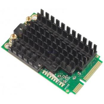 MikroTik RouterBOARD R11e-2HPnD 802.11b/g/n High Power miniPCI-e card with MMCX connectors