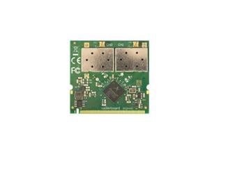 MikroTik RouterBOARD R52HnD, 802.11a/b/g/n High Power Dual Band MiniPCI karta s MMCX konektory