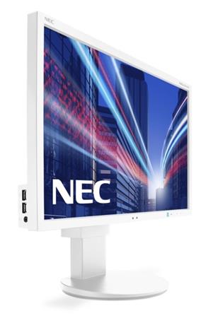 NEC 23" EA234WMi - 1920x1080, IPS, W-LED, 250cd, D-sub, DVI, DP, HDMI, USB, Repro, bílý