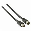 Nedis CSGP40200BK15 - Koaxiální Kabel 90 dB | IEC (Koaxiální) Zástrčka - IEC (Koaxiální) Zástrčka | 1,5 m | Černá barva