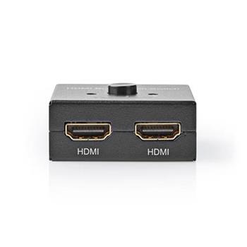 Nedis VSWI3482AT | HDMI Přepínač |3 Porty | 1x vstup HDMI / 2x vstup HDMI | 1x výstup HDMI / 2x výstup HDMI | 4K@60Hz |