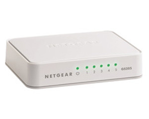 Netgear 5 Port Gigabit Switch (plastic case)
