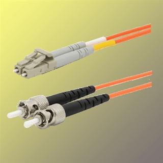 OPTIX LC/UPC-ST/UPC Optický patch cord 50/125 5m