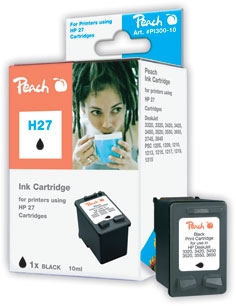 PEACH kompatibilní cartridge HP C8727A No.27, Black, 21 ml