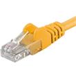 Premiumcord Patch kabel CAT6a S-FTP, RJ45-RJ45, AWG 26/7 1,5m žlutá
