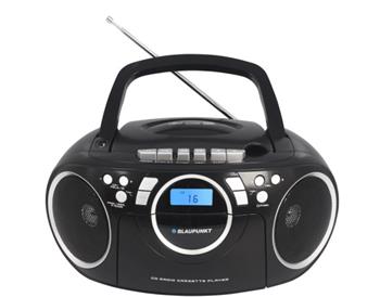 Rádiomagnetofon BLAUPUNKT BB16BK FM PLL CD/MP3/USB/AUX, kazety