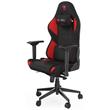 SPC Gear SR600F RD černo-červená Herní židle, nosnost 120kg, textilní, černo-červená