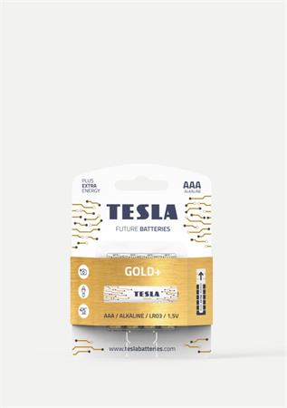 Tesla AAA GOLD+ alkalická, 4 ks, ND