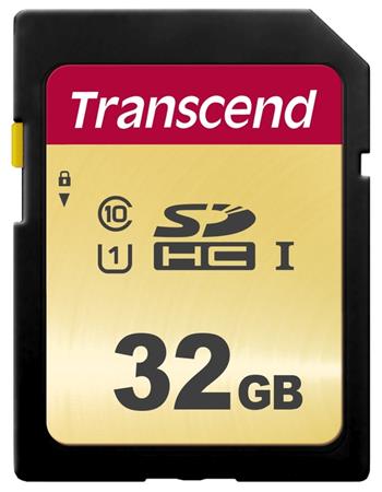 Transcend 32GB SDHC 500S (Class 10) UHS-I U1 (Ulti