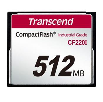 Transcend 512MB INDUSTRIAL TEMP CF220I CF CARD (SL