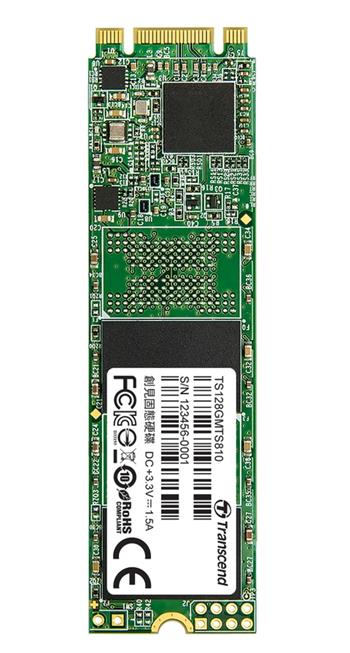 TRANSCEND MTS810 128GB SSD disk M.2 2280, SATA III