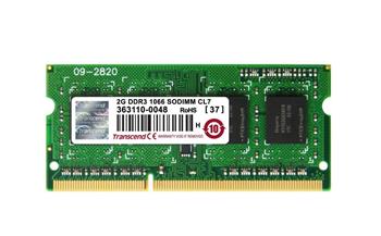 Transcend paměť 2GB DDR3 1066 MHz SO-DIMM CL7