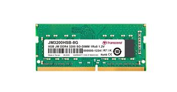Transcend paměť 8GB (JetRam) SODIMM DDR4 3200 1Rx8