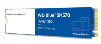 WD BLUE SSD NVMe 2TB PCIe SN 570, Gen3 8 Gb/s, (R:3500, W:3000MB/s)