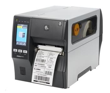 Zebra Tiskárna TT Printer ZT411; 4", 203 dpi, EU/UK cord, Serial, USB, 10/100 LAN, BT 2.1/MFi, USB Host, Peel, EZPL